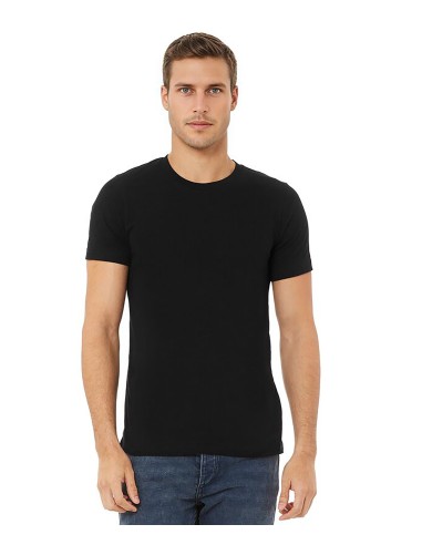 BEL-3001CVC-T-shirt col rond unisexe en jersey
